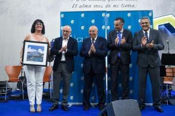 La fiesta aniversario de Global se celebró este miércoles en el Cabildo grancanario (Foto TA)